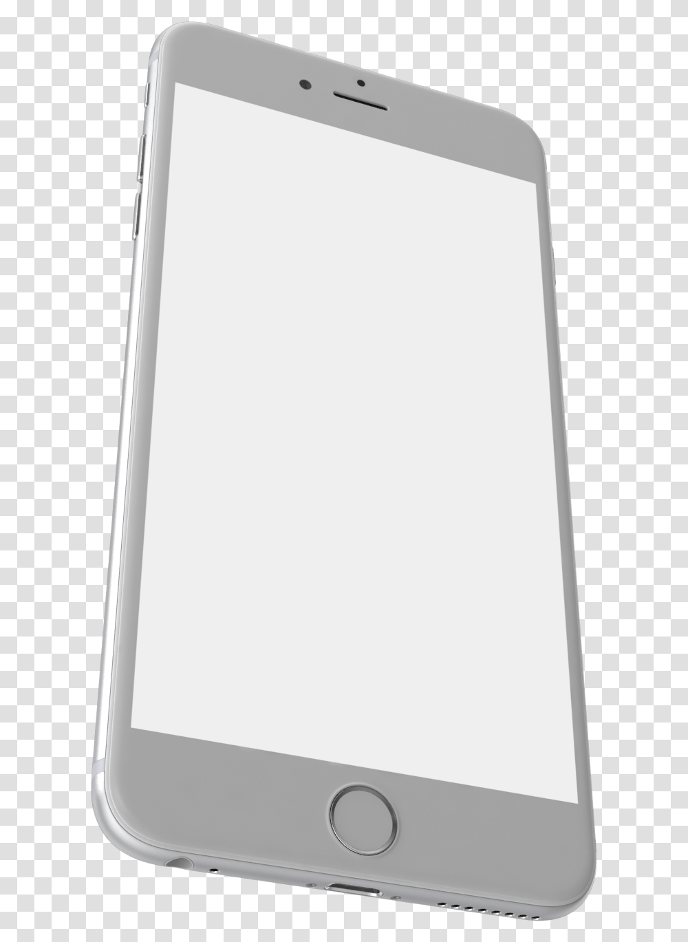 Download Iphone 6 Plus Silver Image, Mobile Phone, Electronics, Cell Phone, Mirror Transparent Png