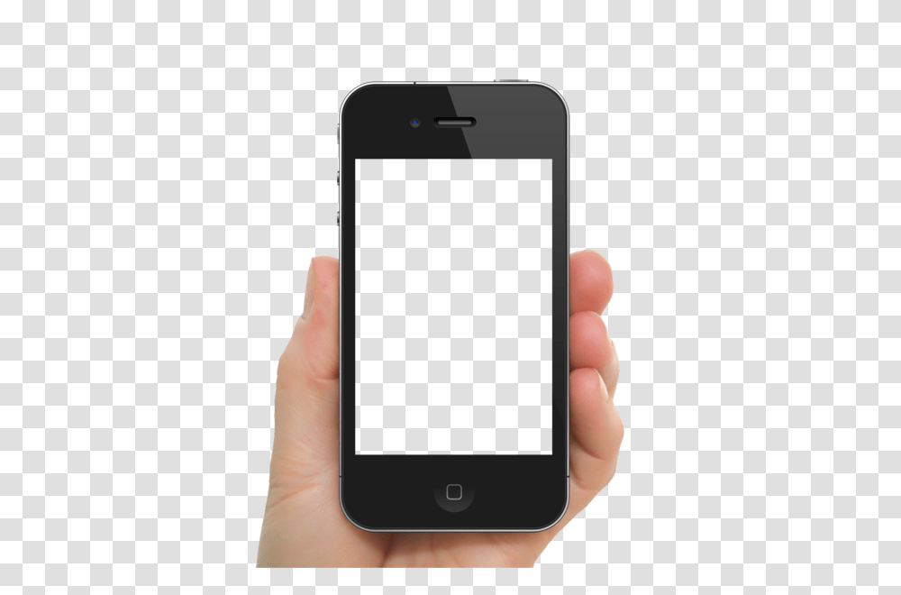 Download Iphone Hand Clipart Apple Iphone Plus Iphone, Mobile Phone, Electronics, Cell Phone, Person Transparent Png