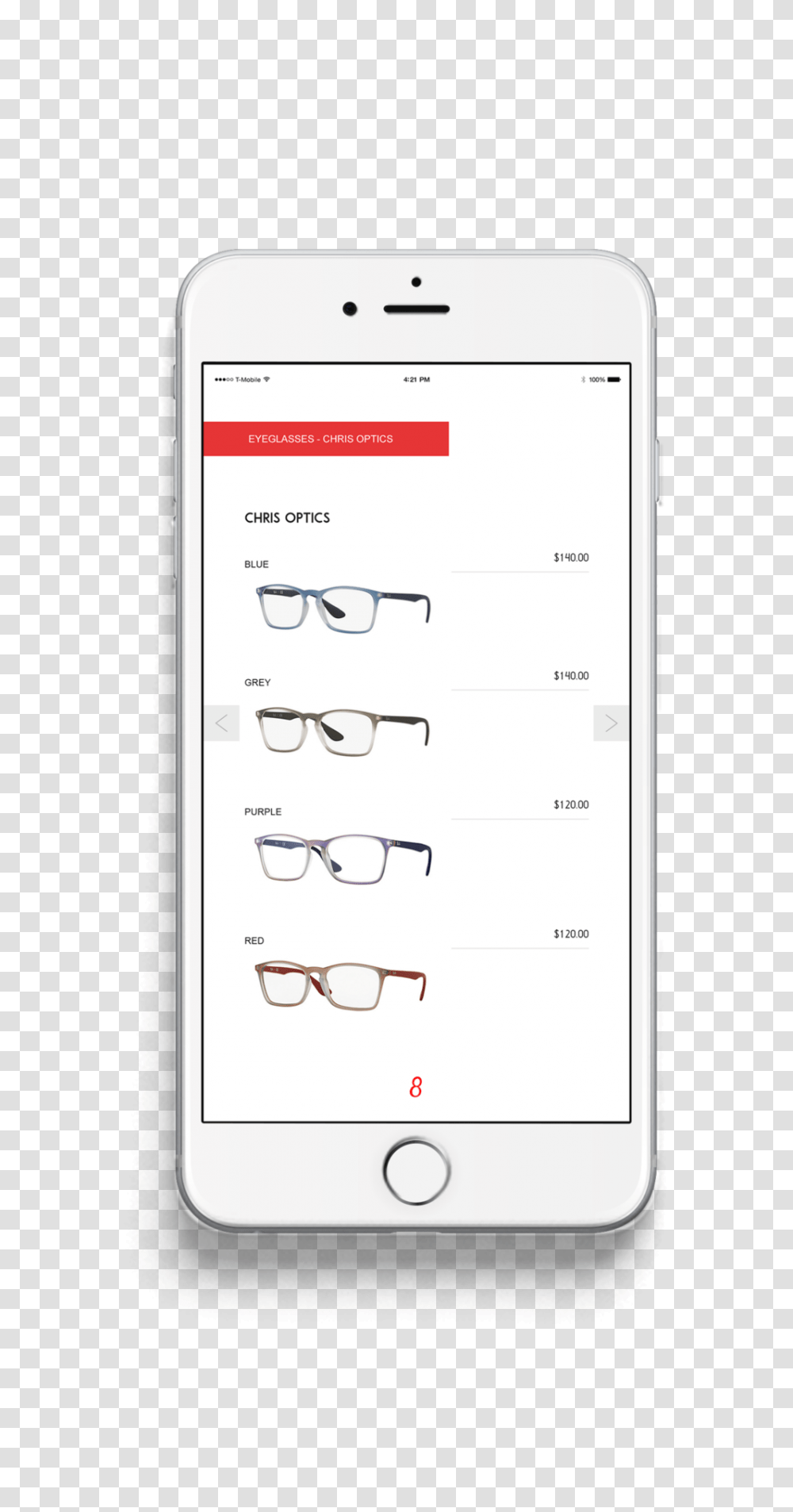 Download Iphone Mockup Image With No Background Pngkeycom Glasses, Mobile Phone, Electronics, Cell Phone, Accessories Transparent Png