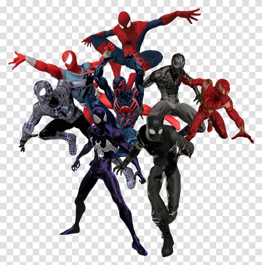 Download Iron Spiderman Photos Spider Man Other Dimensions, Person, Human, Comics, Book Transparent Png