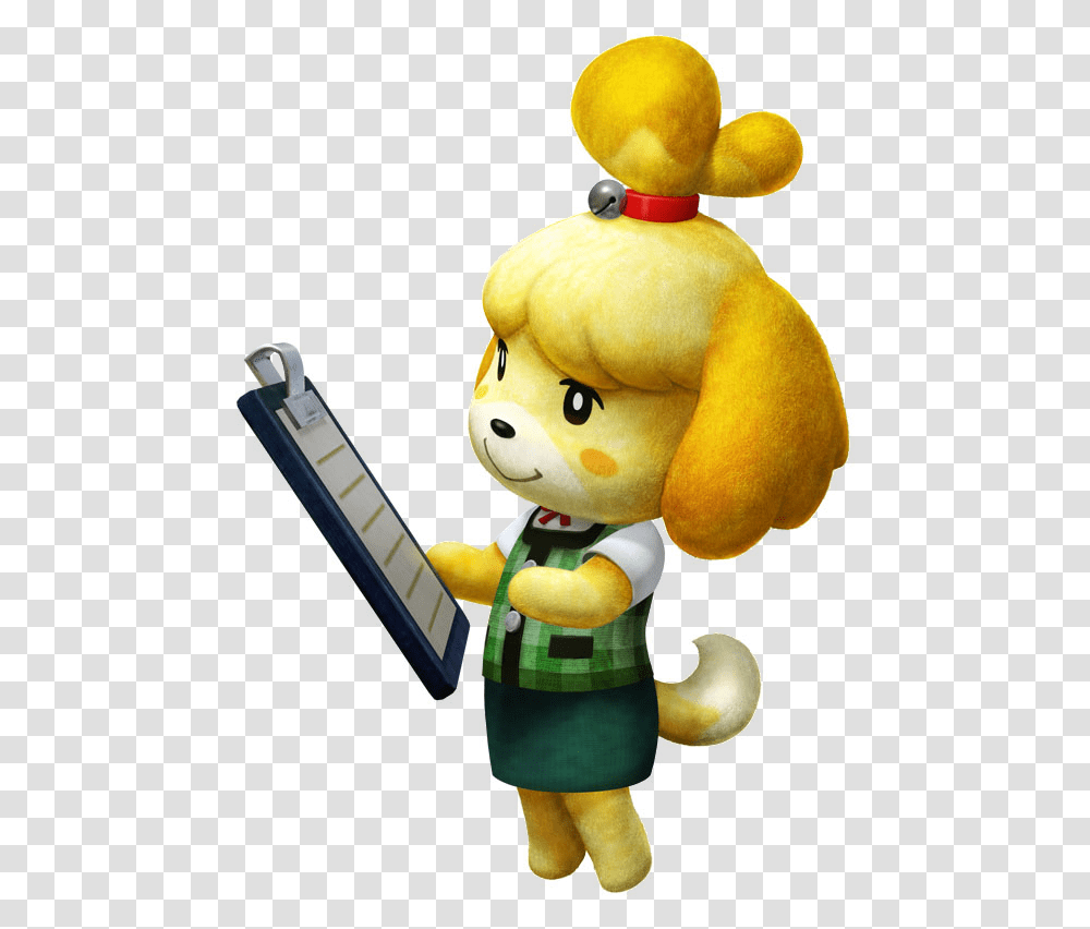 Download Isabelle Animal Crossing Isabelle Animal Crossing New Leaf, Toy, Figurine, Mascot, Tool Transparent Png