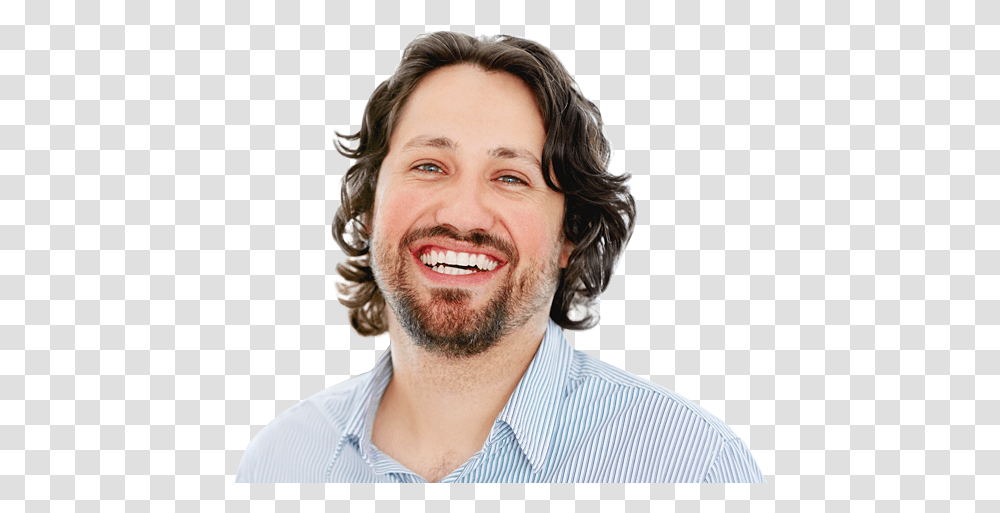 Download Item Happy Person Face, Human, Beard, Head Transparent Png