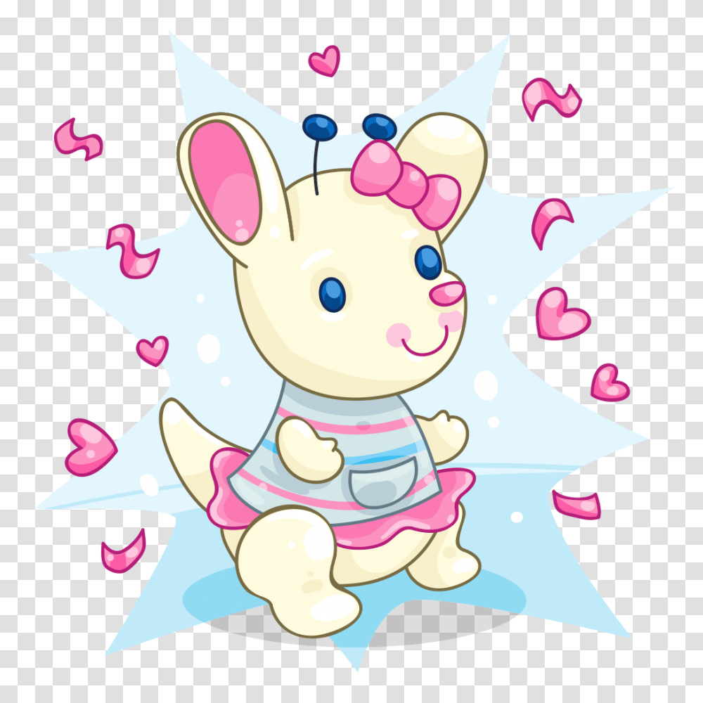 Download Its A Girl Image With No Cartoon, Star Symbol, Ornament Transparent Png