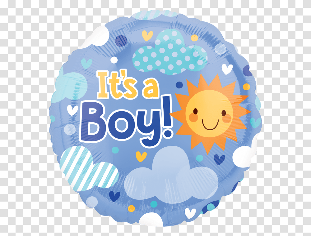 Download Itsa Baby Boy Image With Welcoming New Baby Boy, Sweets, Food, Ball, Text Transparent Png