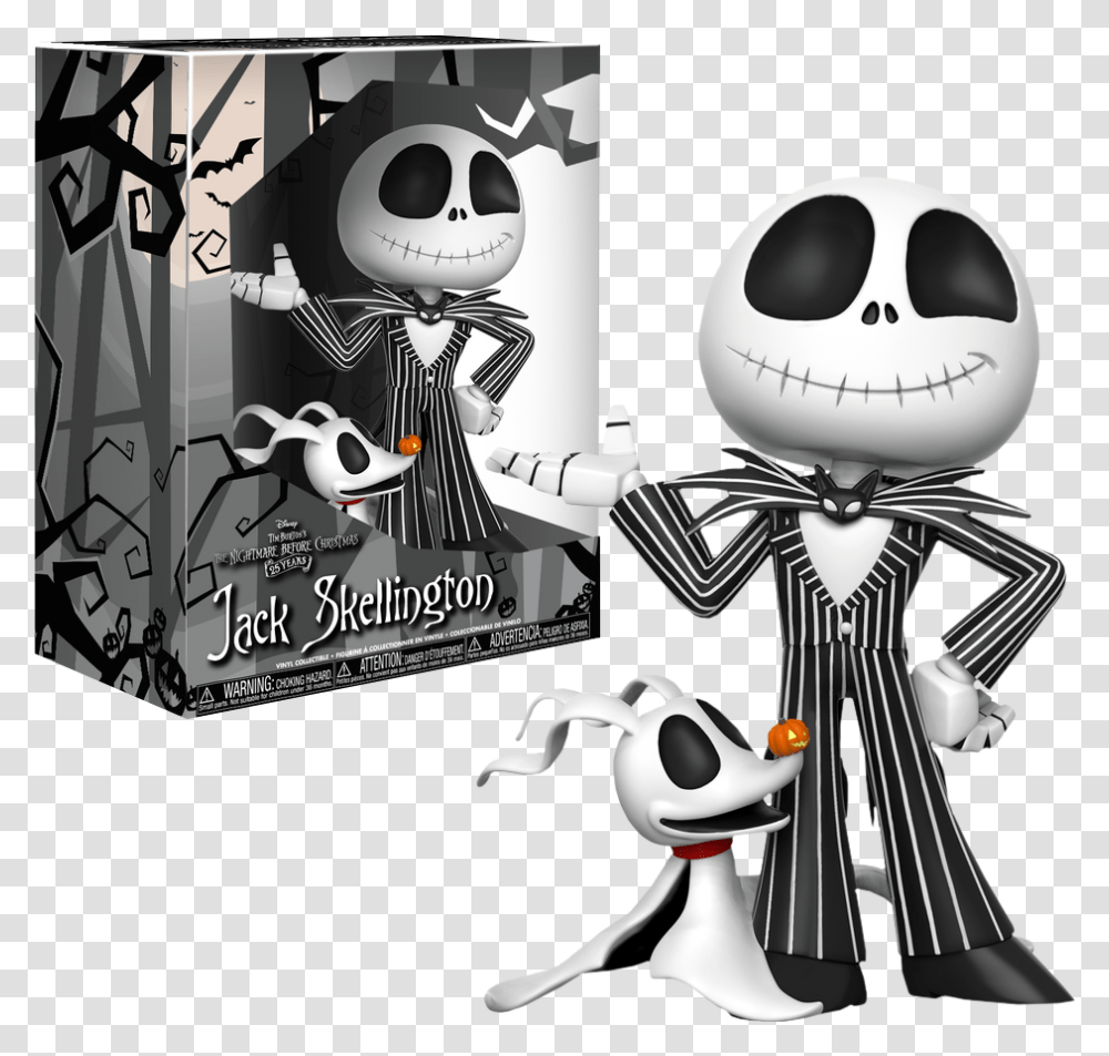 Download Jack Skellington Funko Figure Nightmare Before Christmas Gift Ideas, Text, Robot, Transportation, Poster Transparent Png