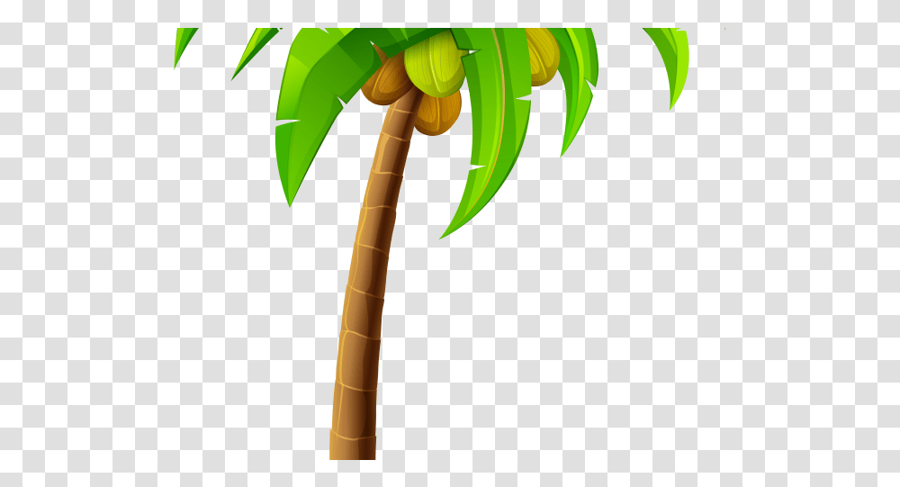Download Jamaica Flag Clipart Tropical Tree Clipart, Plant, Leaf, Vegetation, Palm Tree Transparent Png