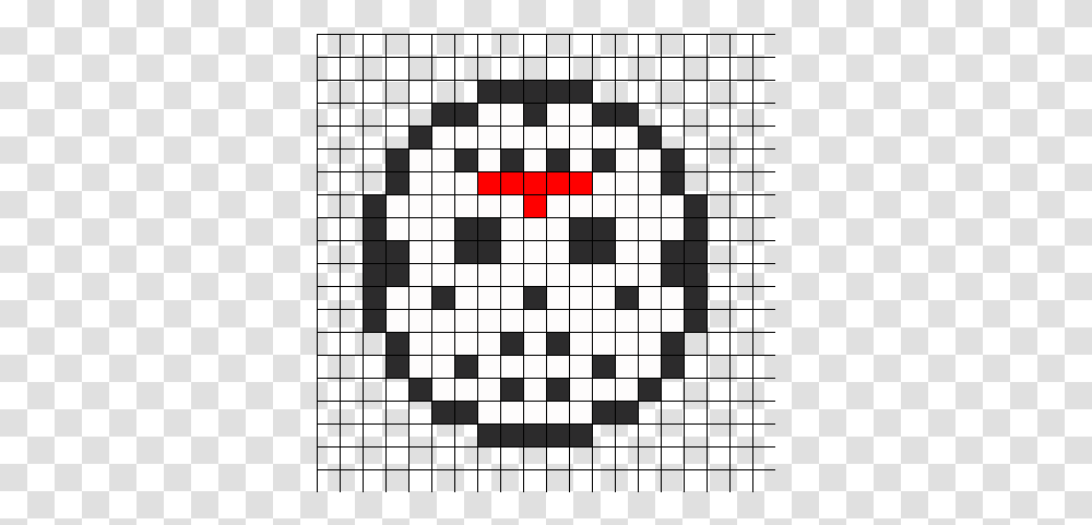 Download Jason Mask Perler Bead Pattern Sprite Pixel Art Champignon Pokemon, Chess, Game, Crossword Puzzle Transparent Png