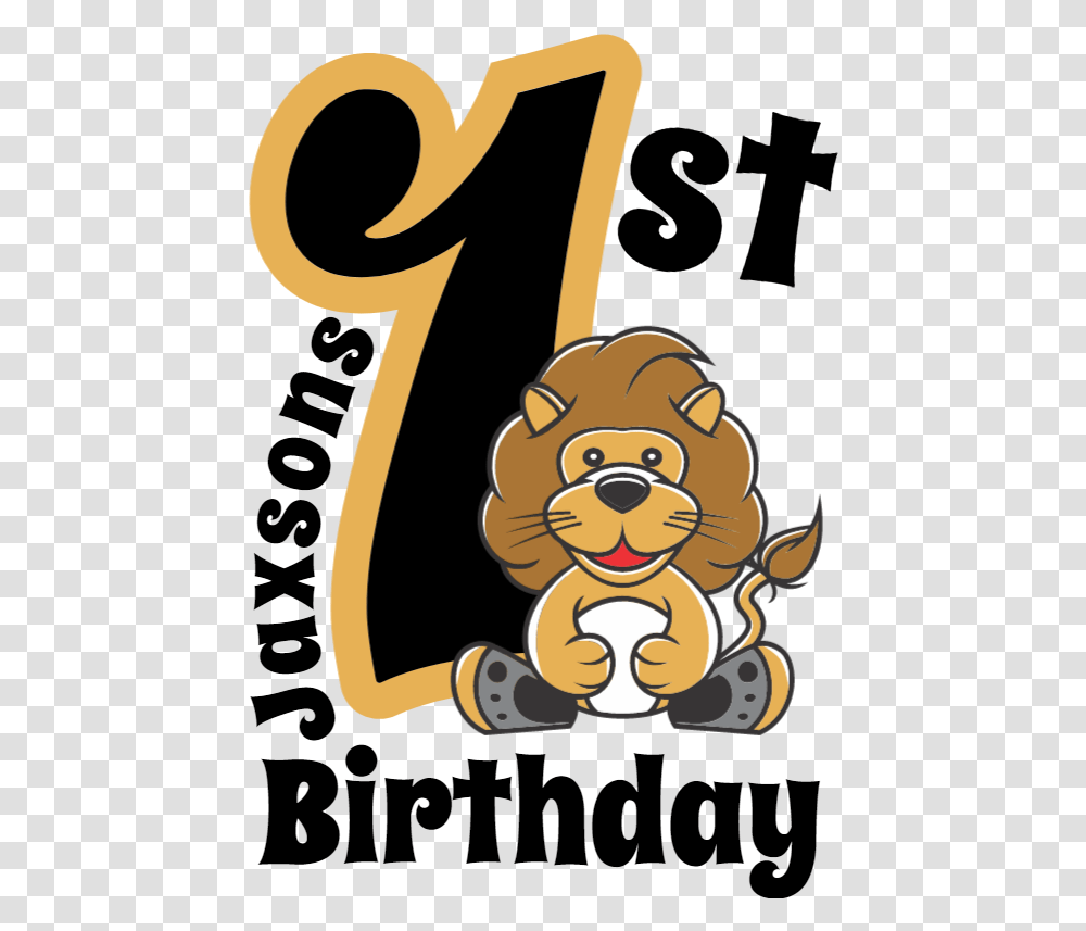 Download Jaxons First Birthday 1st Birthday T Shirt Design, Number, Symbol, Text, Toy Transparent Png