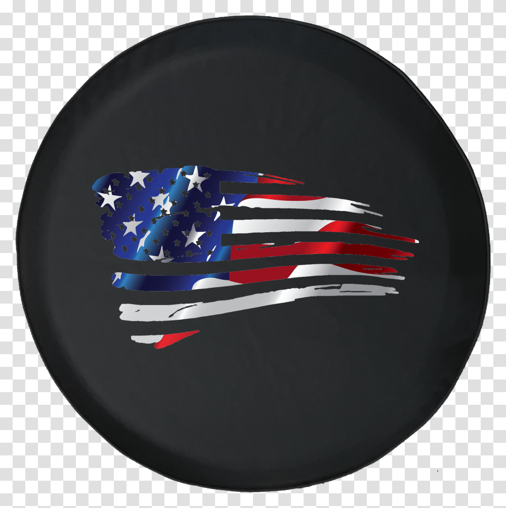 Download Jeep Wrangler Tire Cover With American, Arrow, Symbol, Racket, Tennis Racket Transparent Png