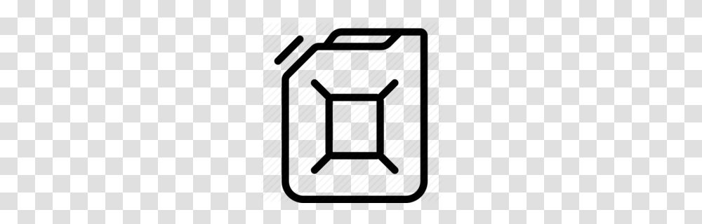 Download Jerry Can Black And White Clipart Jerrycan Gasoline, Number, Gun Transparent Png