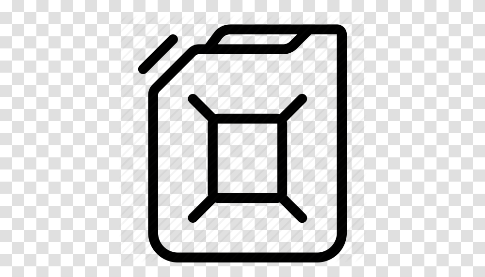 Download Jerry Can Black And White Clipart Jerrycan Gasoline, Furniture, Tabletop, Label Transparent Png