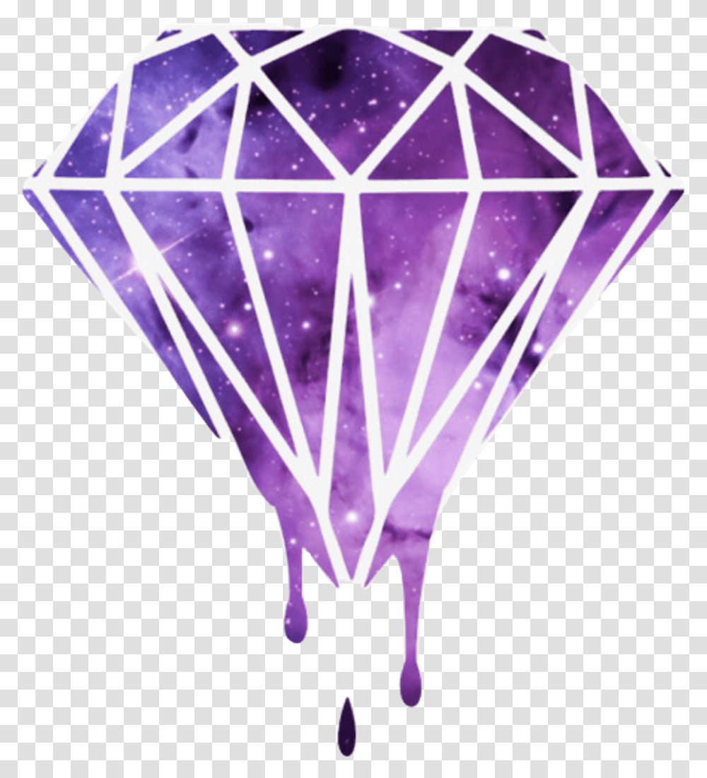 Download Jewel Diamond Dripping Purple Freetoedit Dripping Diamond, Gemstone, Jewelry, Accessories, Accessory Transparent Png
