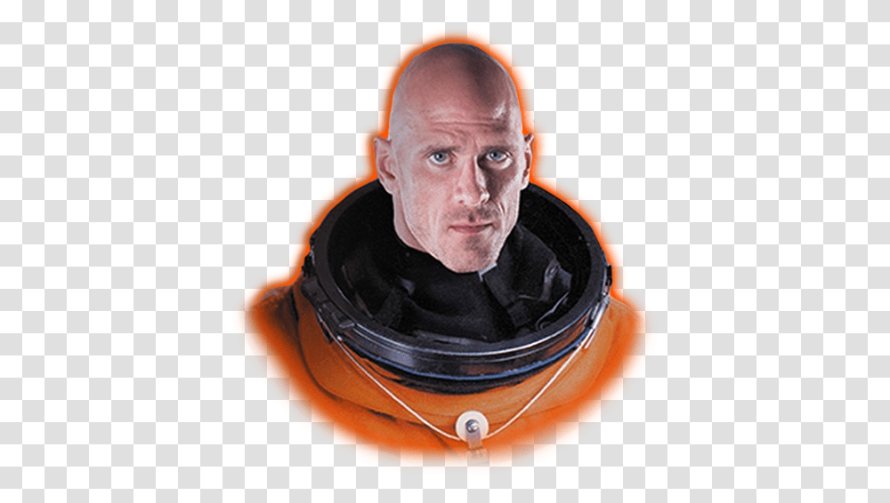 Download Johnny Sins Space Suit Space Johnny Sins Astronaut, Person, Human, Helmet, Clothing Transparent Png