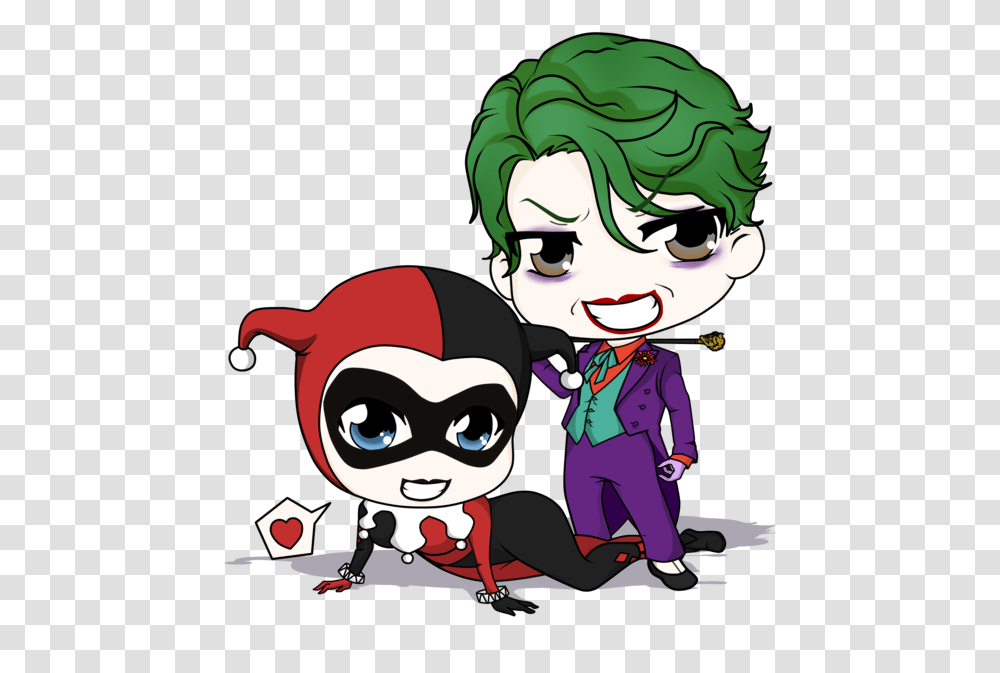 Download Joker Evil Jester With Insidious Smile Angry Card Harley Quinn Y Joker, Person, People, Graphics, Art Transparent Png