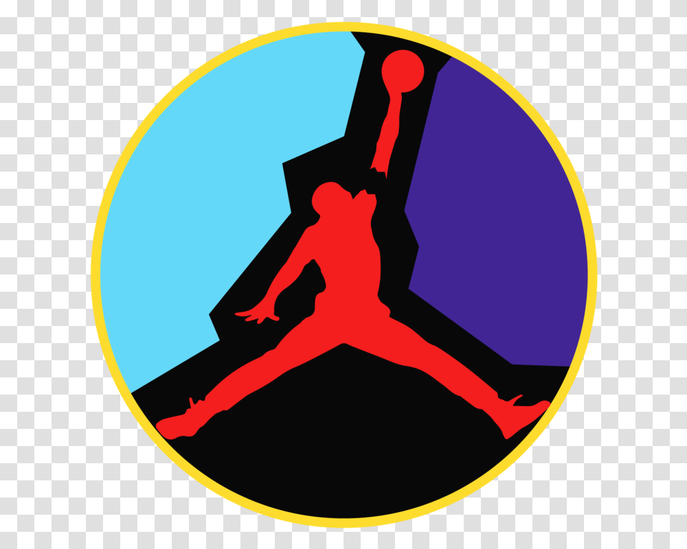 Download Jumpman Broken Arm Air Jordan Image With No Air Jordan Jordan Logo With Circle, Symbol, Person, Outdoors, Label Transparent Png