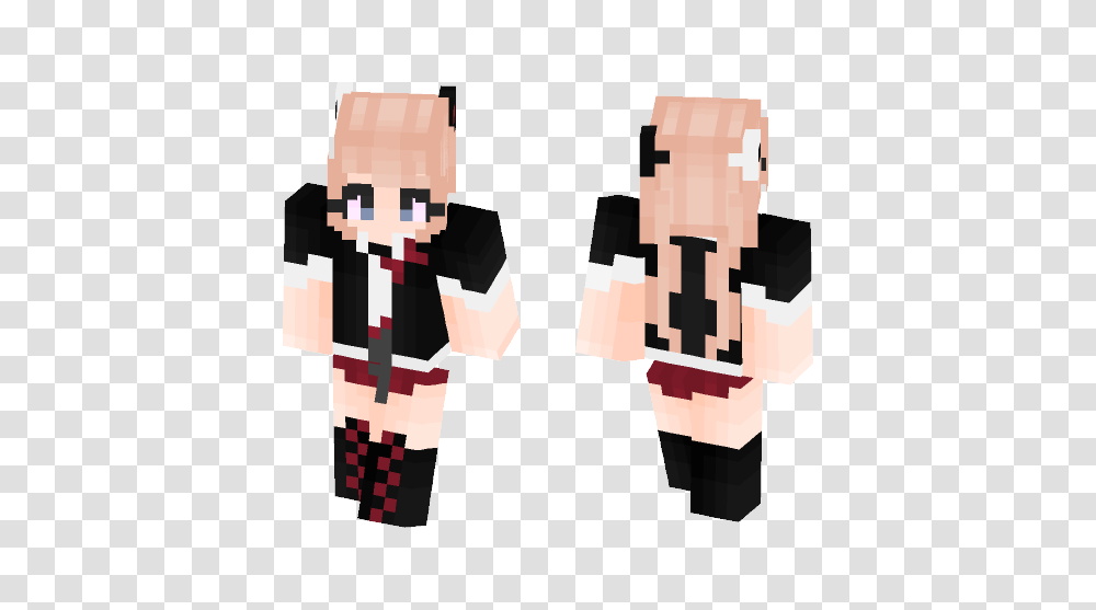 Download Junko Enoshima Danganronpa Minecraft Skin For Free, Apparel, Couch, Furniture Transparent Png