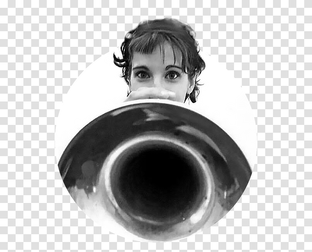 Download Justine Sousaphone, Horn, Brass Section, Musical Instrument, Person Transparent Png