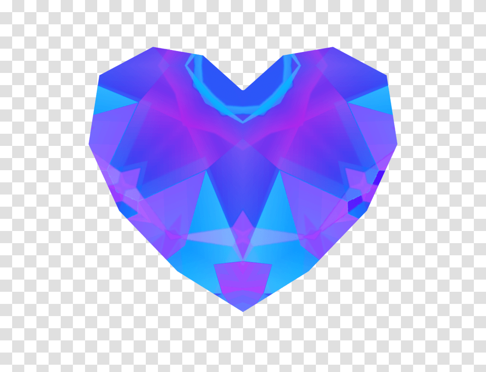 Download Kaleidoscope Heart Hd Download Uokplrs Diamond, Triangle, Gemstone, Jewelry, Accessories Transparent Png