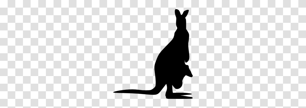 Download Kangaroo Silhouette Clipart Kangaroo Clip Art, Gray, World Of Warcraft Transparent Png