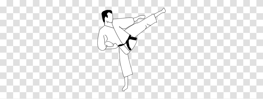 Download Karate Vector Clipart Martial Arts Clip Art Black, Judo, Sport, Sports, Axe Transparent Png