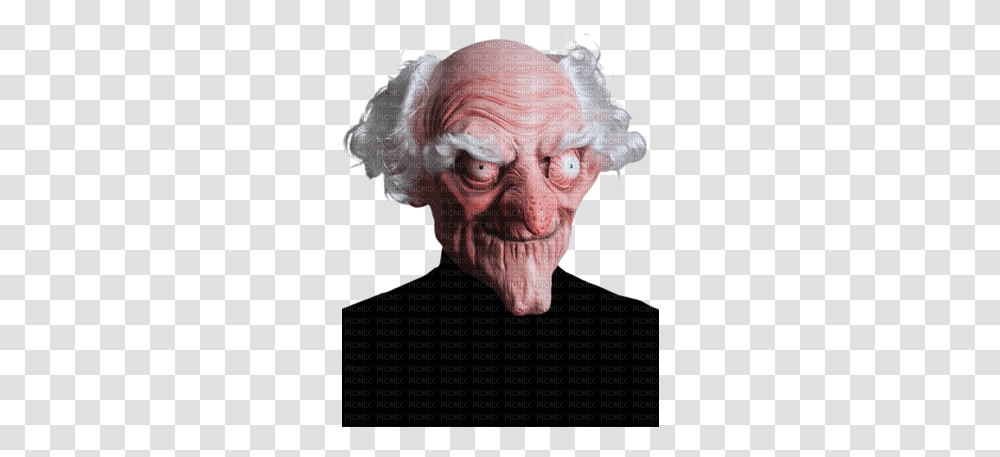 Download Kaz Creations Scary Creepy Old Man Halloween Old Dirty Man Costume, Head, Alien, Person, Human Transparent Png