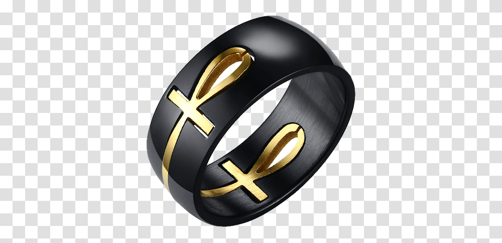 Download Kemetic Ankh Ring Male Egyptian Engagement Rings Egyptian Gold Rings, Helmet, Clothing, Apparel, Accessories Transparent Png