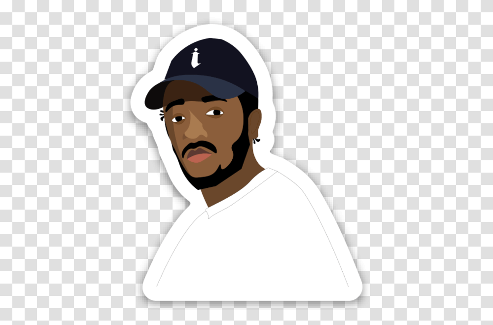 Download Kendrick Lamar Image With Baseball, Clothing, Sleeve, Face, Person Transparent Png