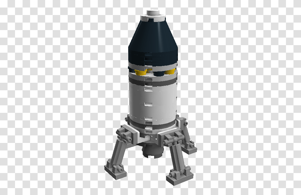 Download Kerbal Space Program Missile Image With No Lego Space Rocketship, Toy, Barrel, Wedding Cake, Dessert Transparent Png