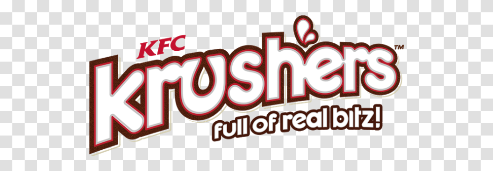 Download Kfc Krushers Logo Ideas Kfc Krushers, Word, Text, Meal, Food Transparent Png