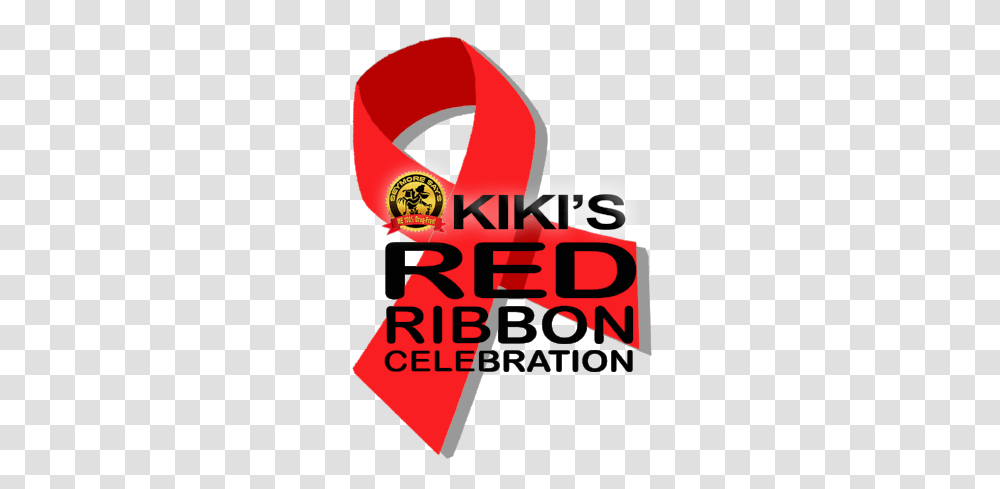 Download Kiki's Red Ribbon Celebration Full Size Image Poster, Text, Alphabet, Graphics, Art Transparent Png