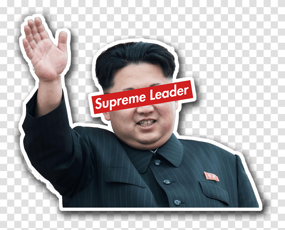 Download Kim Jong Un North Korea Nuclear War, Person, Face, Hand, Finger Transparent Png
