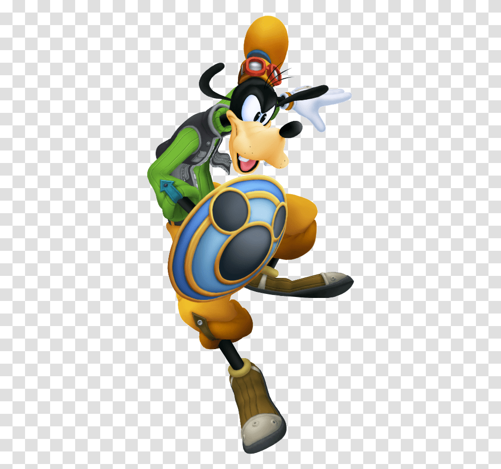 Download Kingdom Hearts 2 Donald And Goofy Image With No Kingdom Hearts 2 Goofy, Toy, Animal, Invertebrate, Insect Transparent Png