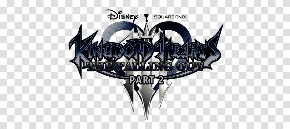 Download Kingdom Hearts Iii Part Ii The Kingdom Hearts Days, Symbol, Logo, Trademark, Emblem Transparent Png