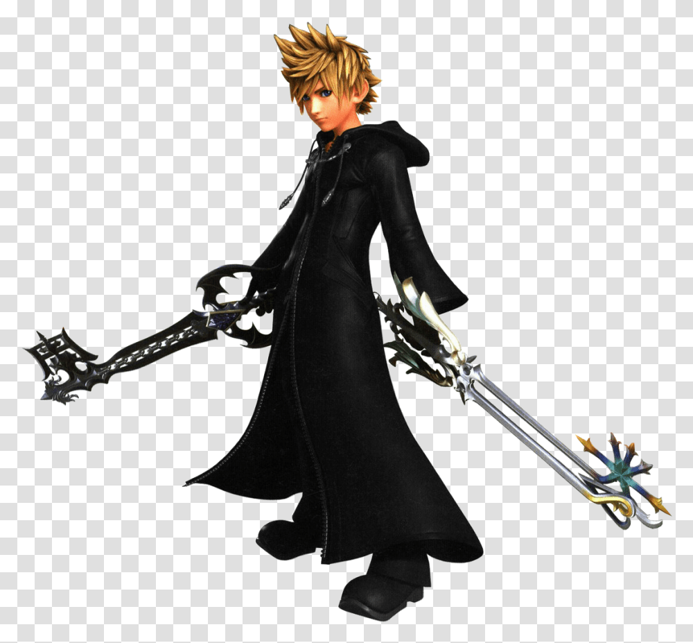 Download Kingdom Hearts Image With Kingdom Hearts Roxas, Clothing, Apparel, Person, Human Transparent Png