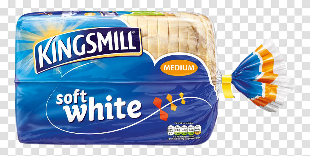 Download Kingsmill Soft White Bread Kingsmill Bread, Food, Bus, Vehicle, Transportation Transparent Png