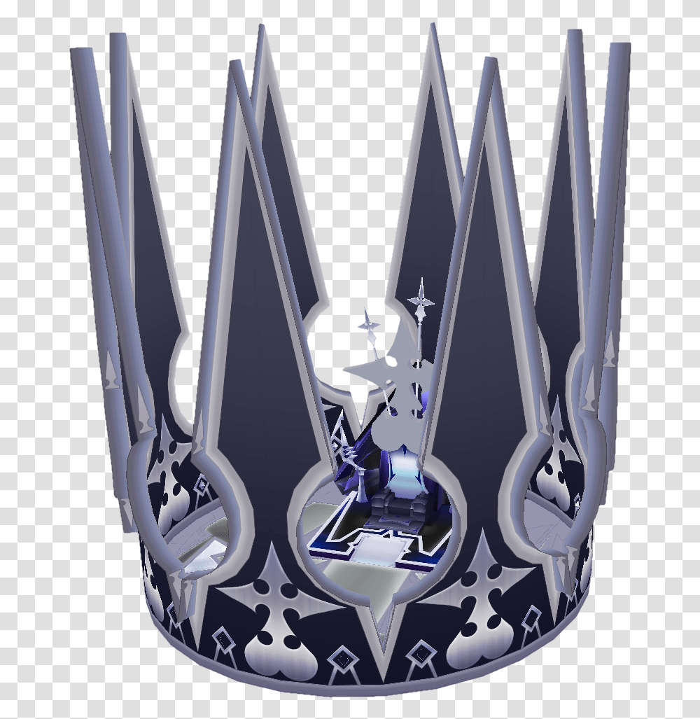 Download King's Crown Khii Purple Crown Image Evil Crown, Emblem, Symbol, Weapon, Weaponry Transparent Png
