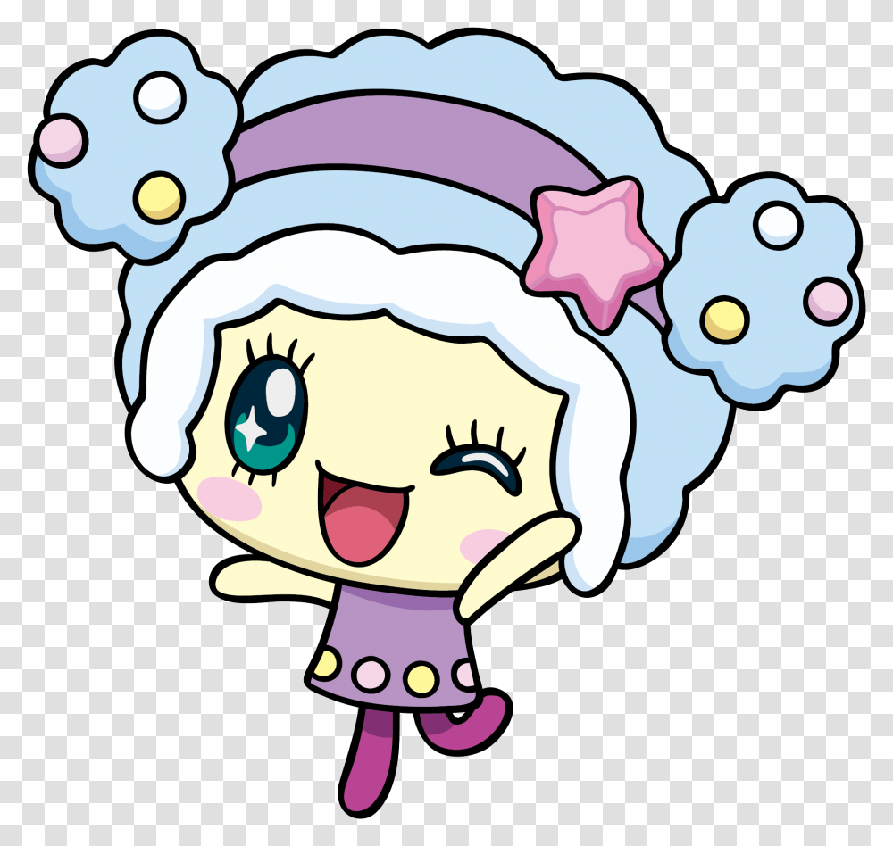 Download Kiraritchi Anime Tamagotchi Kiraritchi, Performer, Rattle, Hat, Clothing Transparent Png