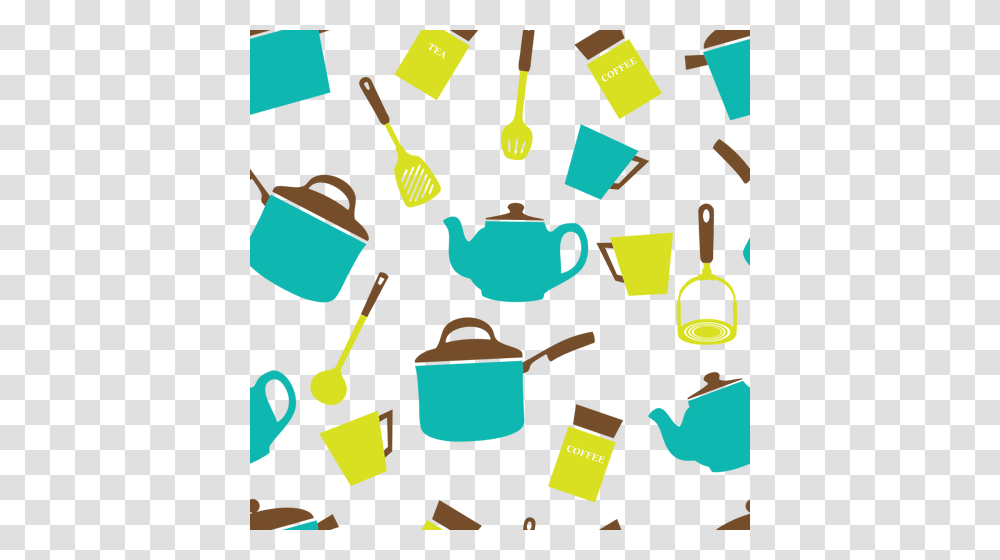 Download Kitchen Wallpaper Cute Clipart Kitchen Utensil Clip Art, Pottery, Teapot, Jar, Poster Transparent Png