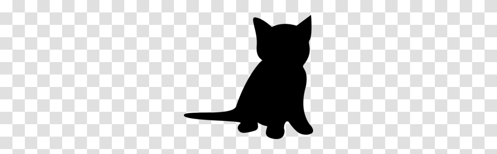 Download Kitten Silhouette Clipart Kitten Cat Clip Art, Gray, World Of Warcraft Transparent Png