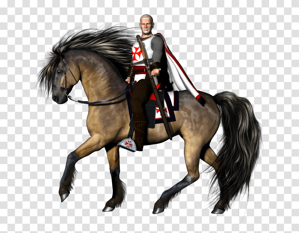 Download Knight Clipart Free Knight, Horse, Mammal, Animal, Person Transparent Png