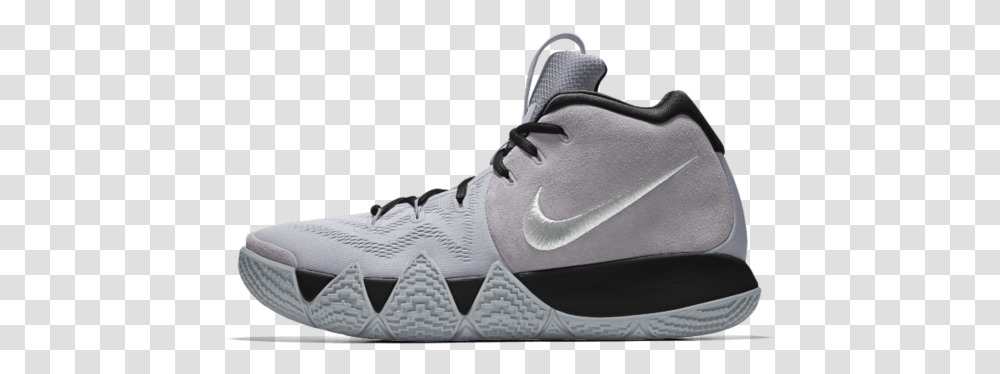 Download Kyrie 4 Shoes White Id Men S Basketball Basketball Shoes Background, Clothing, Apparel, Footwear, Sneaker Transparent Png
