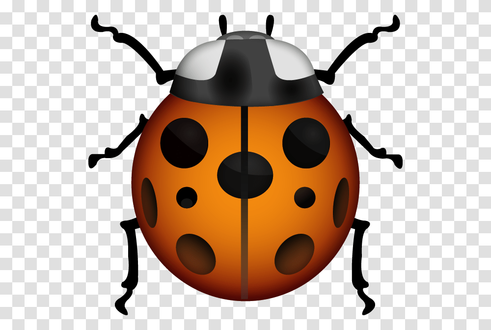 Download Lady Beetle Emoji Image In Emoji Island, Insect, Invertebrate, Animal, Dung Beetle Transparent Png