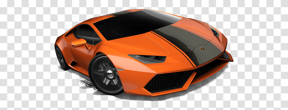 Download Lamborghini Huracan Orange Black Stripe Orange And Black Lamborghini, Car, Vehicle, Transportation, Sports Car Transparent Png
