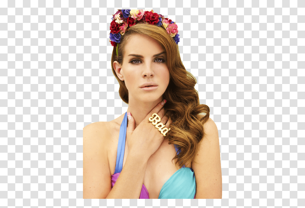 Download Lana Del Rey Lana Del Rey Born To Lana Del Rey Video Games Cover, Person, Clothing, Face, Female Transparent Png