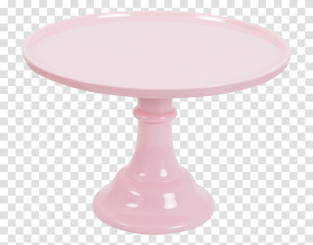 Download Large Pink Cake Stand Coffee Table, Lamp, Furniture, Dining Table, Tabletop Transparent Png