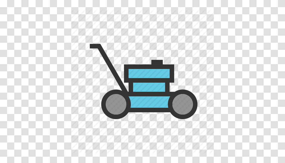 Download Lawn Clipart Lawn Mowers Garden Garden Illustration, Tool, Outdoors, Vehicle, Transportation Transparent Png