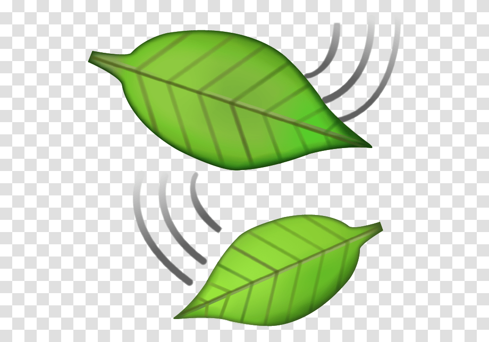 Download Leaf Falling Emoji Image In Emoji Island, Plant, Tennis Ball, Seed, Grain Transparent Png
