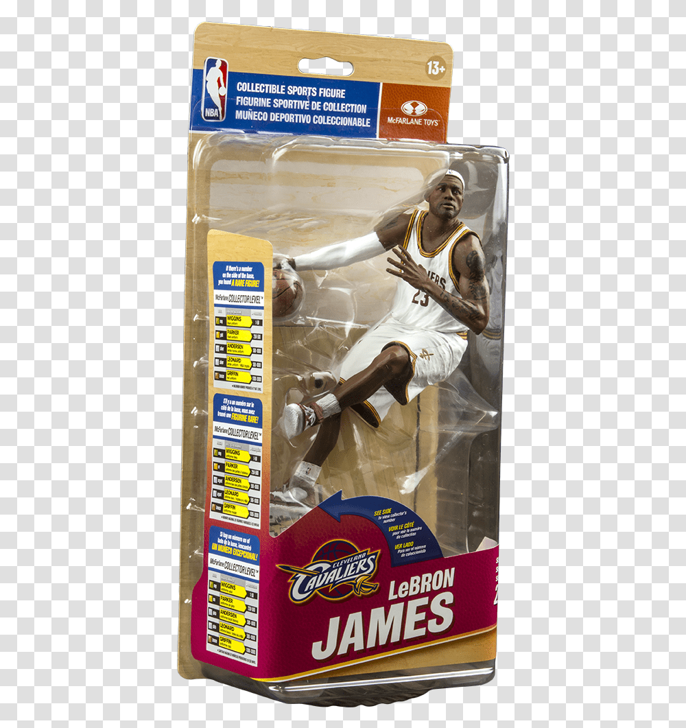 Download Lebron James Cleveland Cavaliers Series 26 Nba For Basketball, Person, Human, People, Team Sport Transparent Png