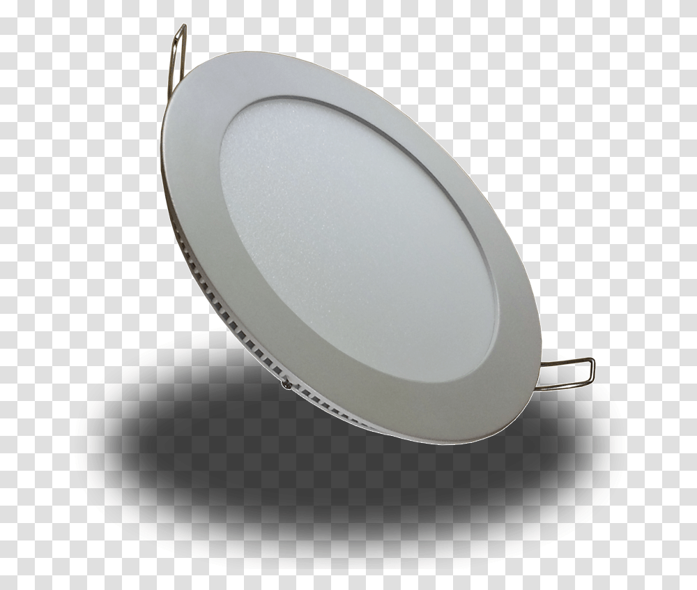 Download Led Light Emitting Diode Recessed Lamp Panel Led Redondo 9w, Tape Transparent Png