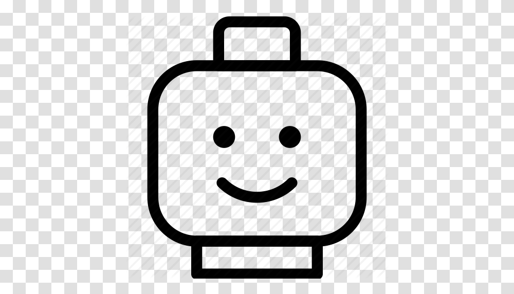 Download Lego Head Clipart Lego Minifigure Clip Art Lego, Bag, Chair, Furniture, Luggage Transparent Png